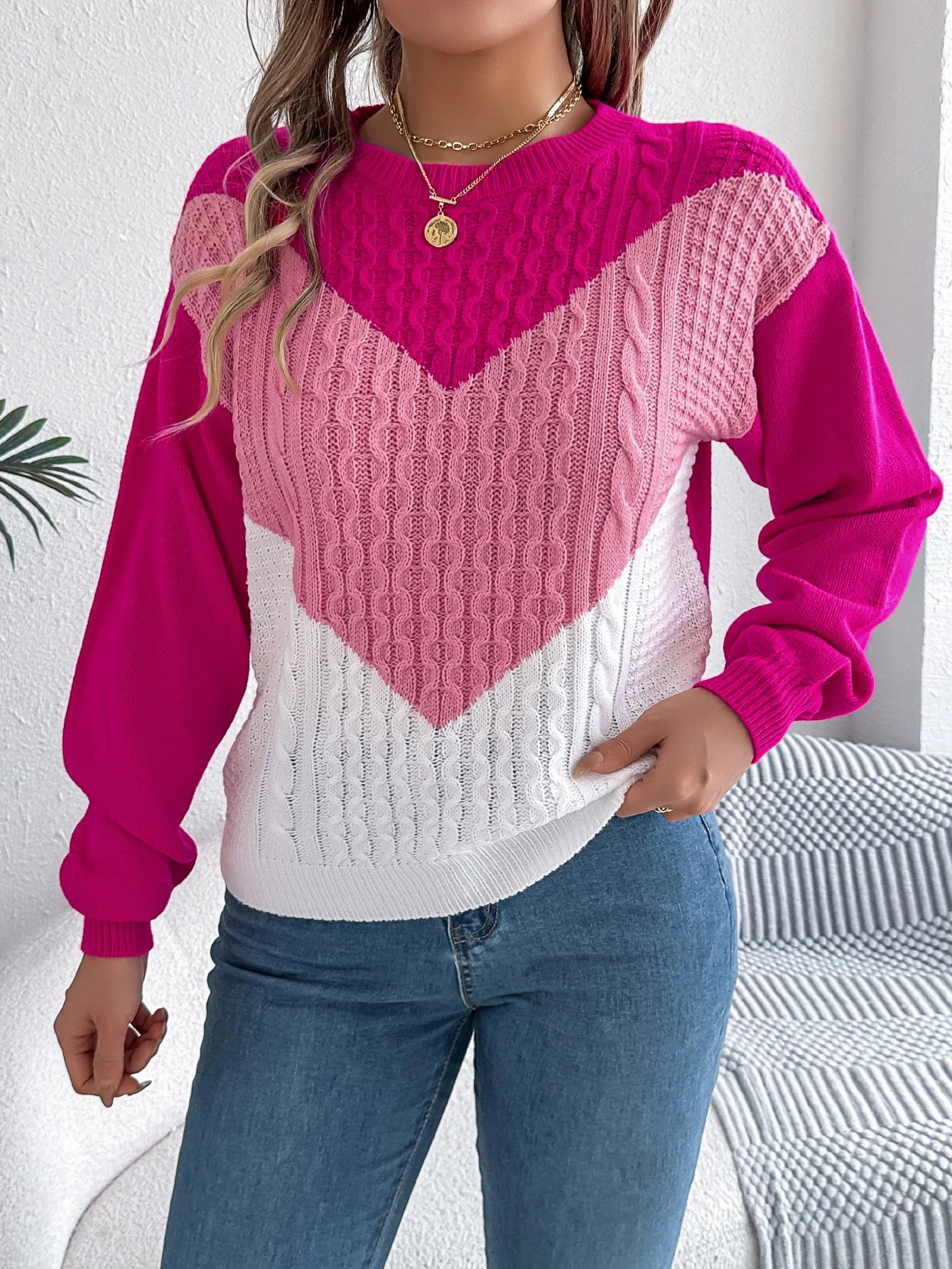 Elegant kashmirtrøje