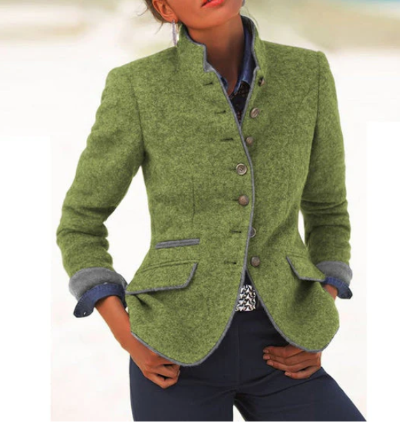 Natasza™ | Elegant cardigan med høj hals