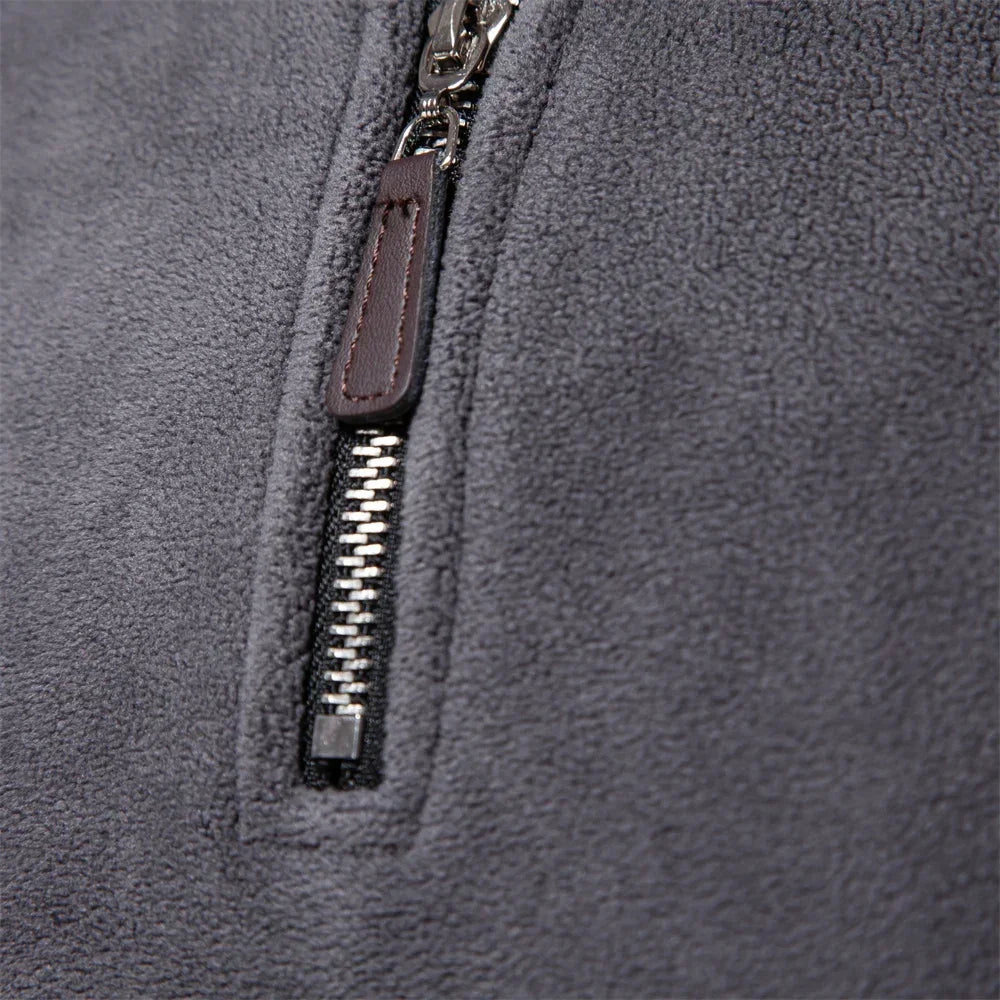 Nordbjerg™ Varm Fleece Pullover – Blød & Komfortabel