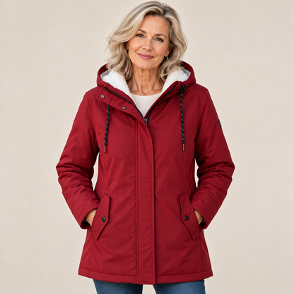Cleo | Parka met fleecevoering en capuchon
