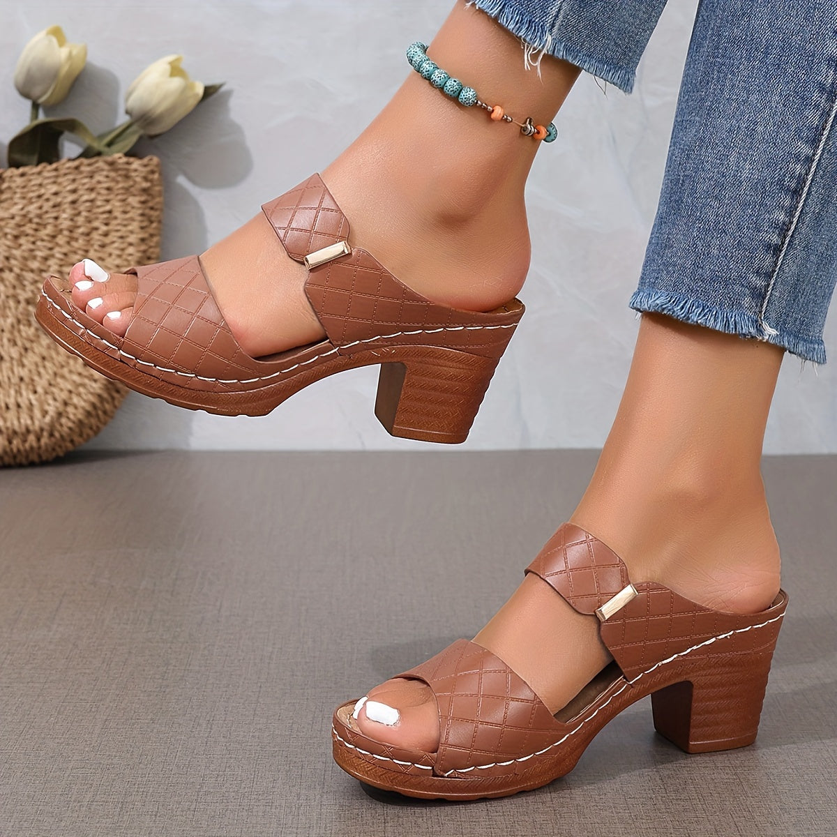 Teresa - Sandali eleganti con tacco