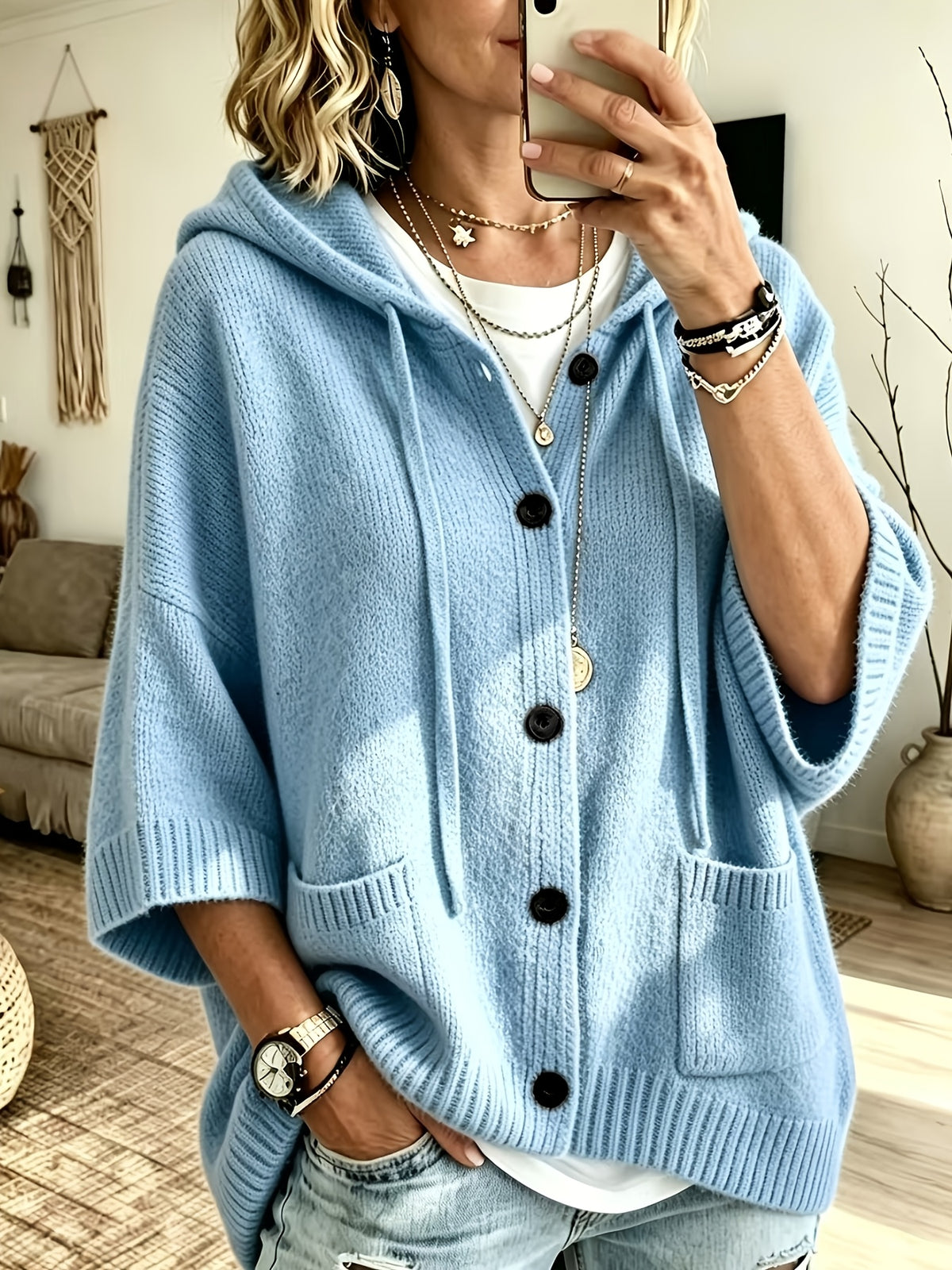 Teresa - merinowollen cardigan