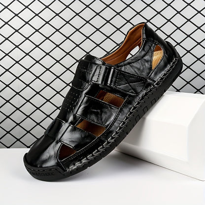 Hendrik - Leren sandalen voor heren