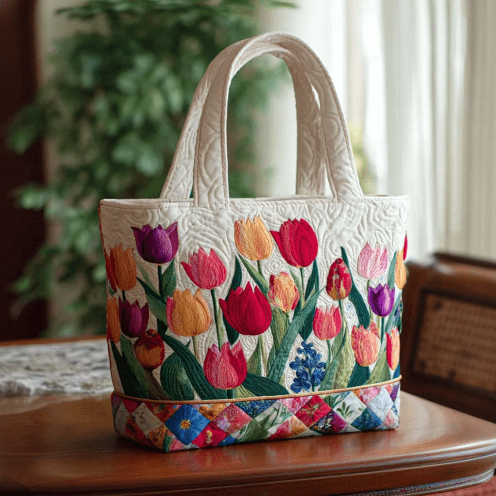 Mara - tas met bloemenprint
