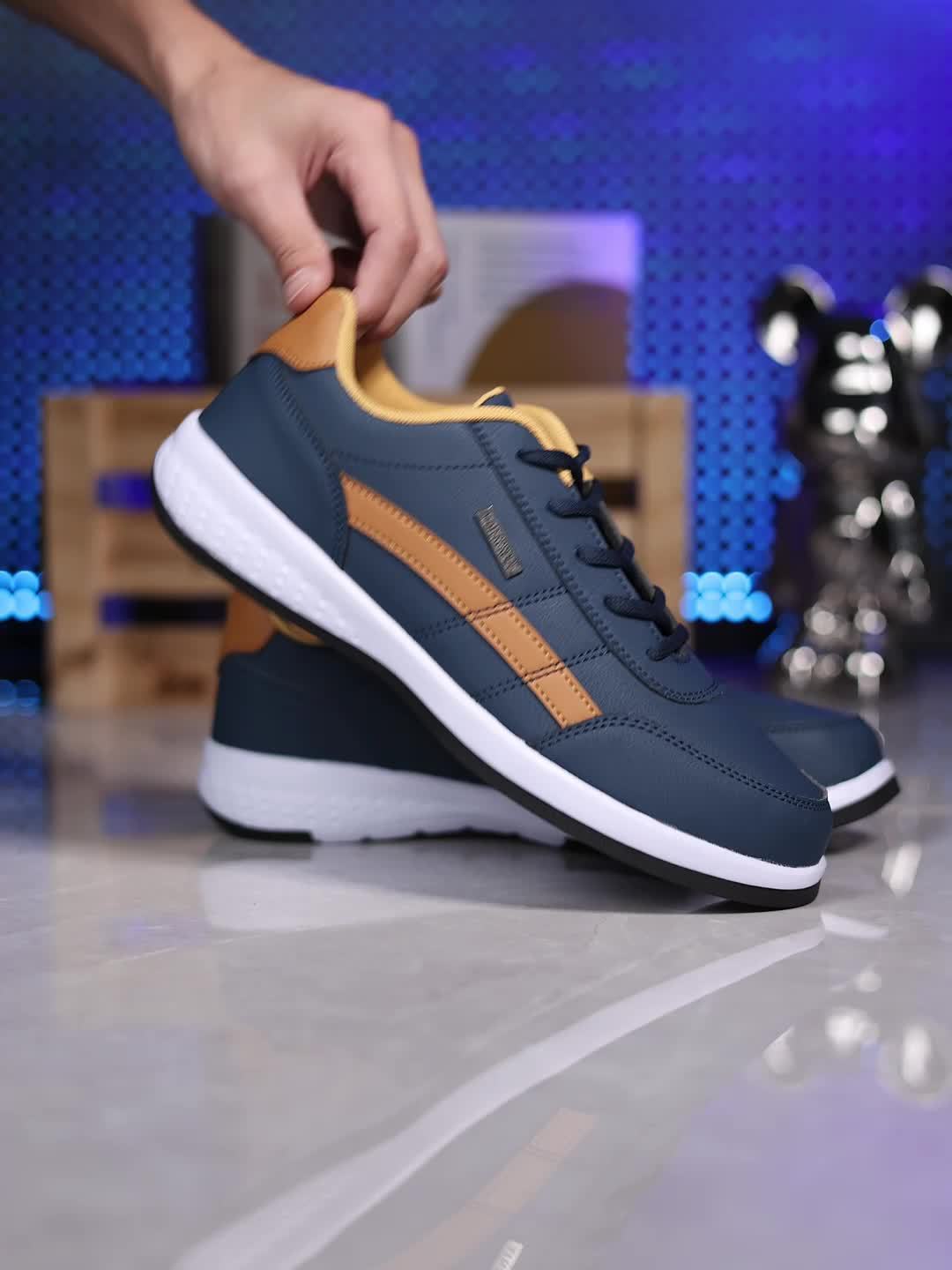 Comfortabele herensneakers