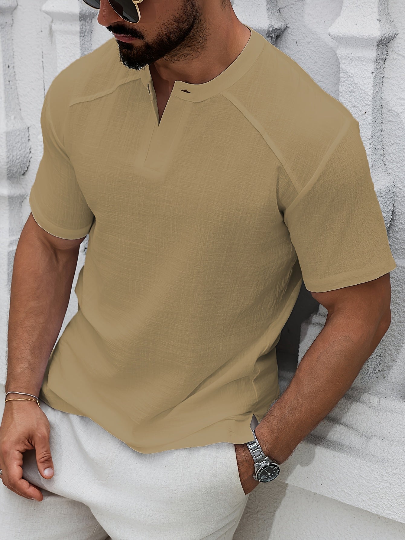 CrestLine™ | Klassiek heren T-shirt