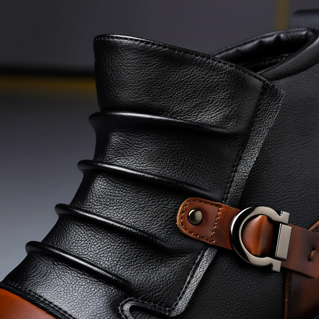 Lawson | Leren schoenen