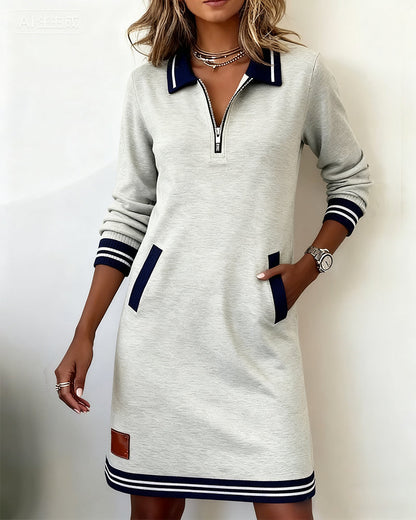 Livia | Polojurk met ritssluiting voor dames
