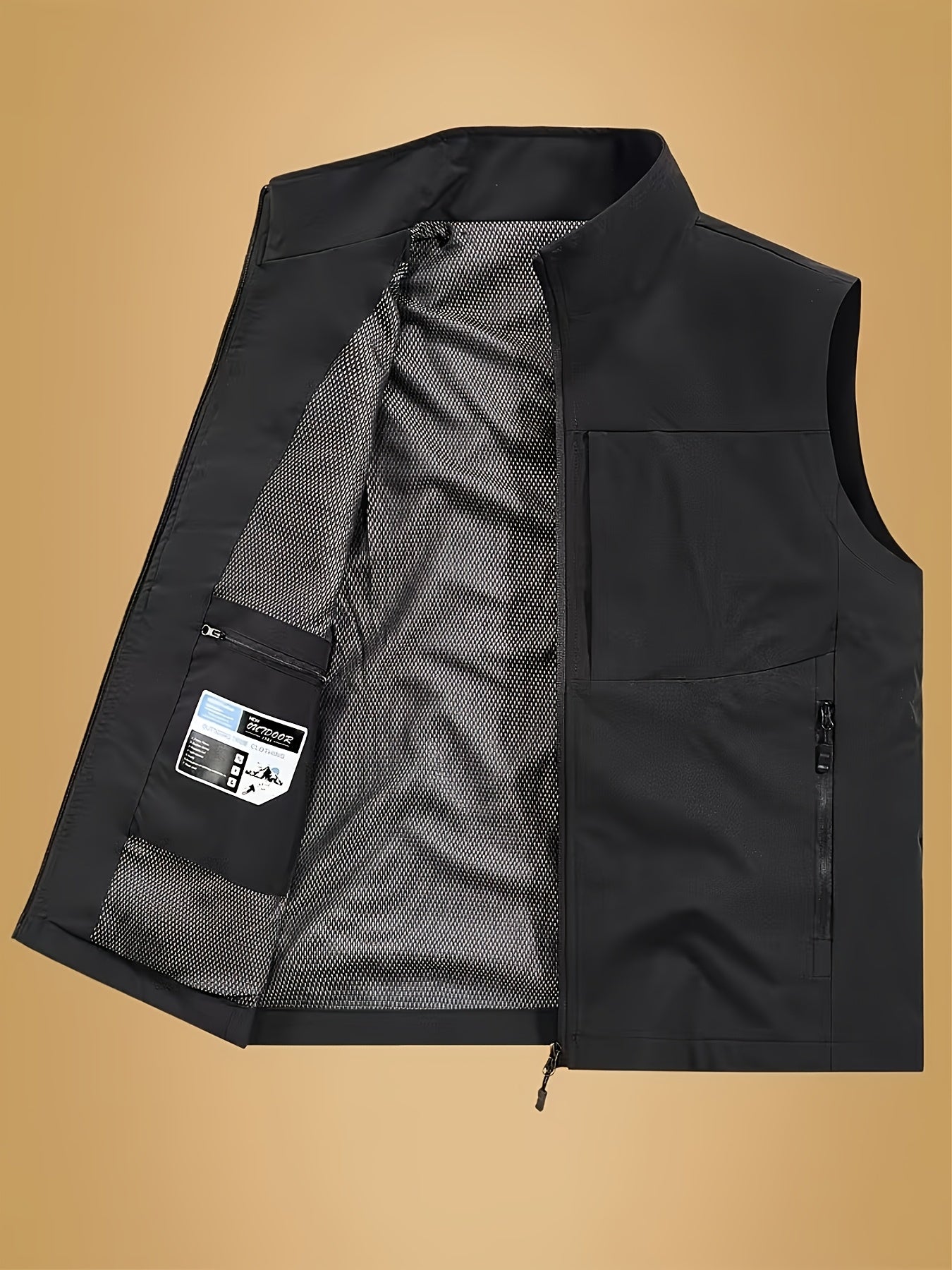 Henrik - Ademend utility gilet