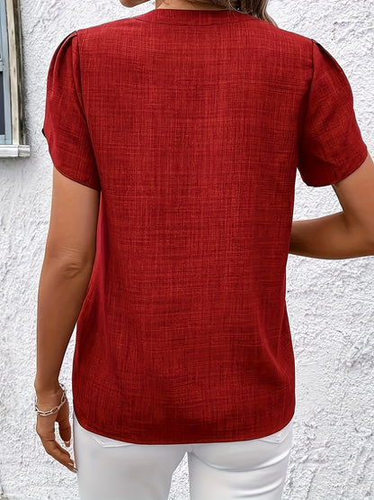Milena - Top in lino