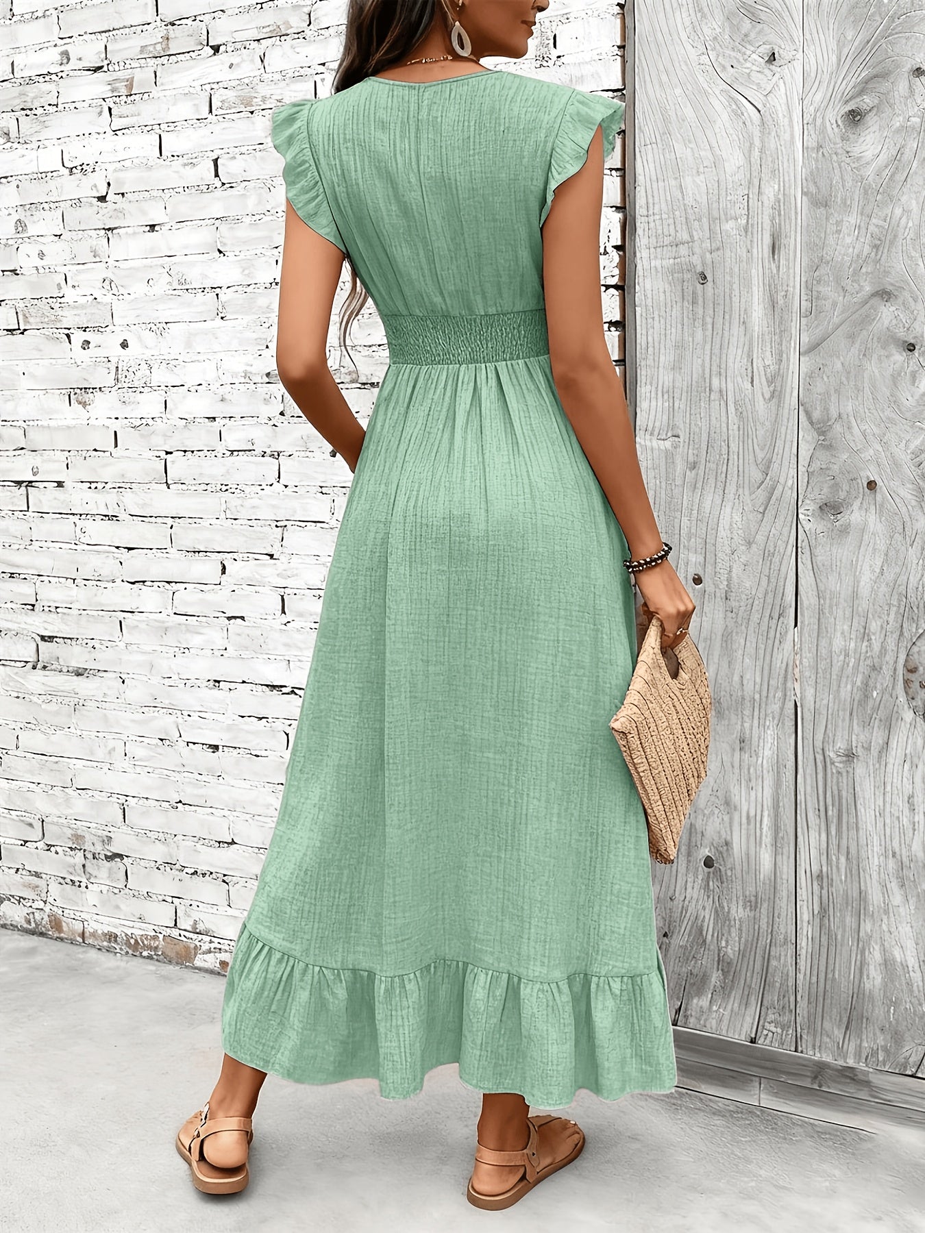 Vanessa - jurk met V-hals
