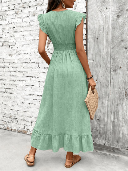 Vanessa - jurk met V-hals