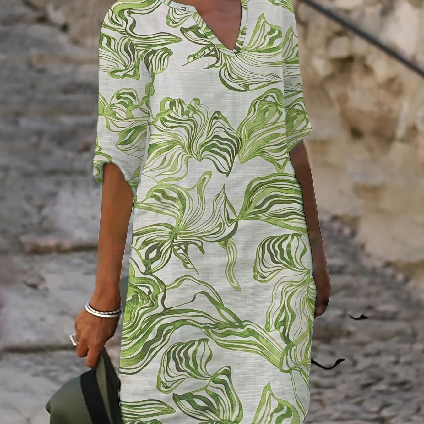 Angelica - linnen jurk