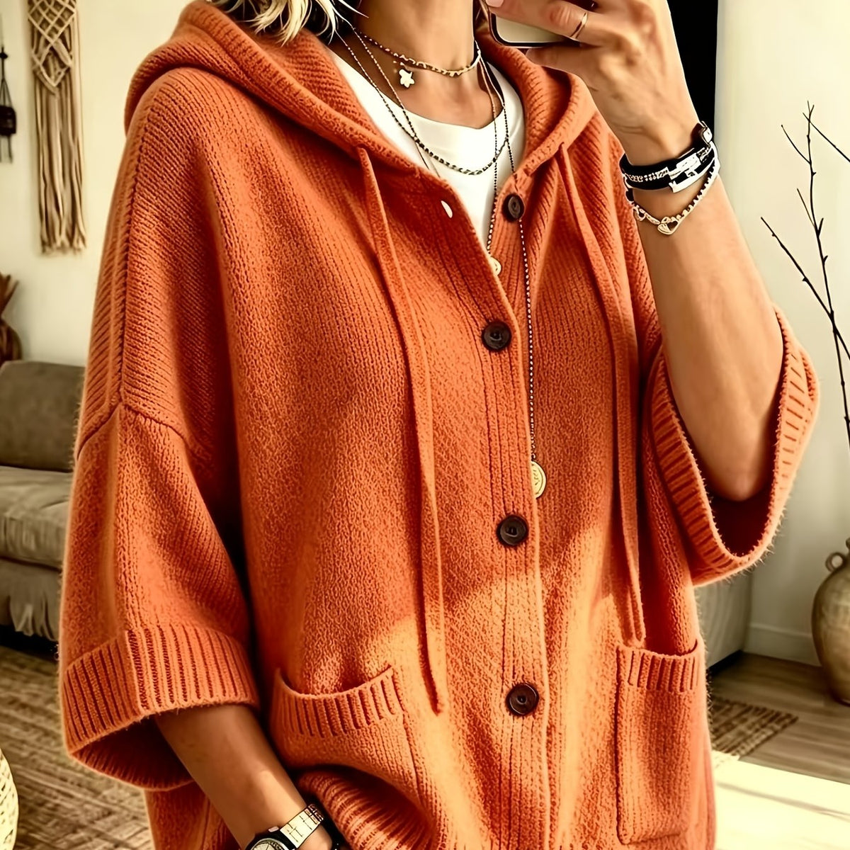 Teresa - merinowollen cardigan