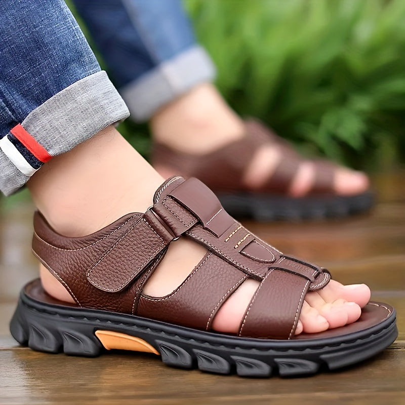 Steps™ - leren sandalen voor heren