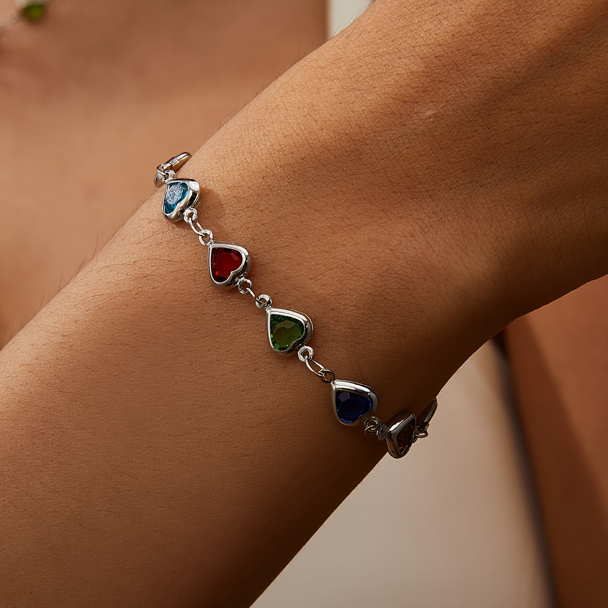 Elegante kleurrijke armband