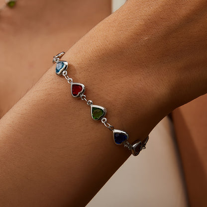 Elegante kleurrijke armband
