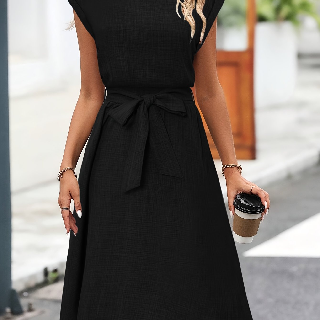 Nina - jurk met strik