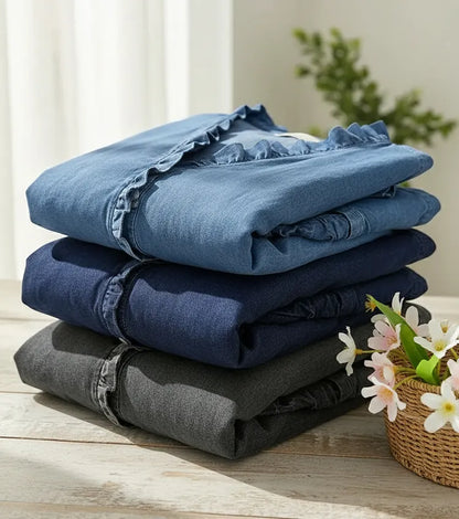 Sofia - denim blouse