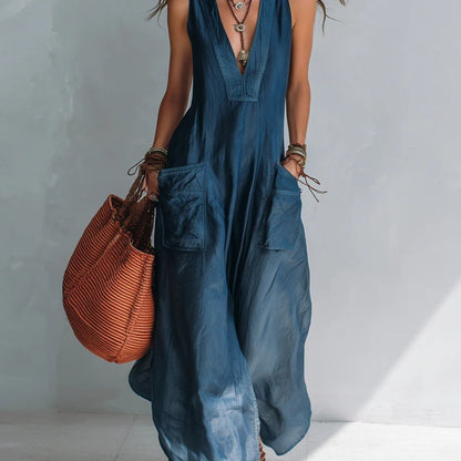 Marika | Mouwloze jumpsuit