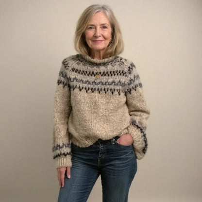 Ashley | Vintage islandsk trøje