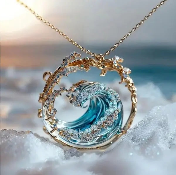 Ketting met oceaangolf