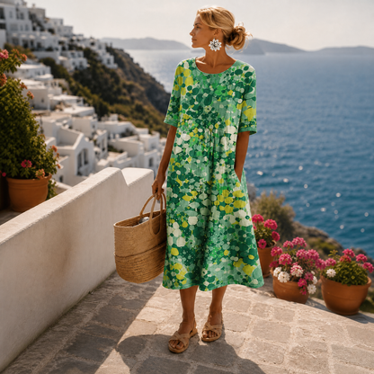 Maria - jurk met bloemenprint