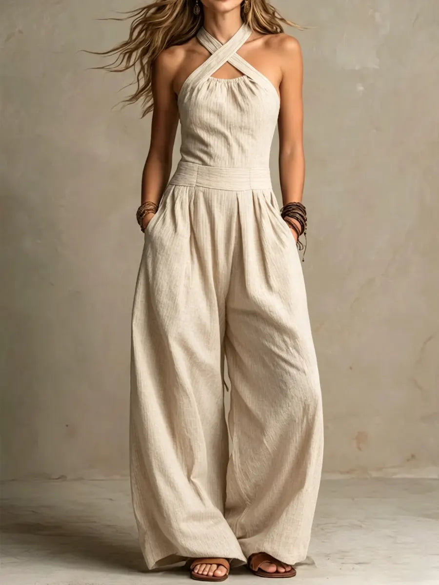 Ambra | Mouwloze jumpsuit