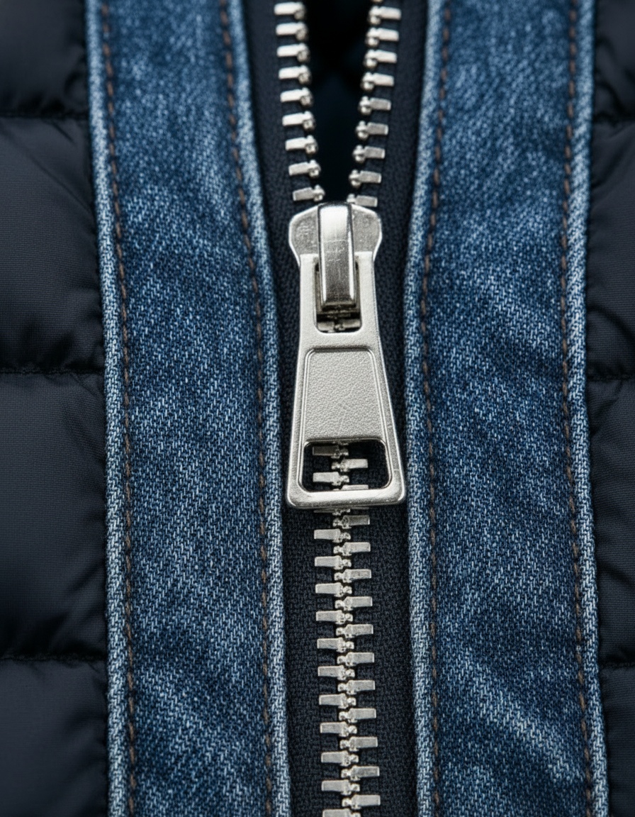 Pietro | Giacca ibrida in denim trapuntato