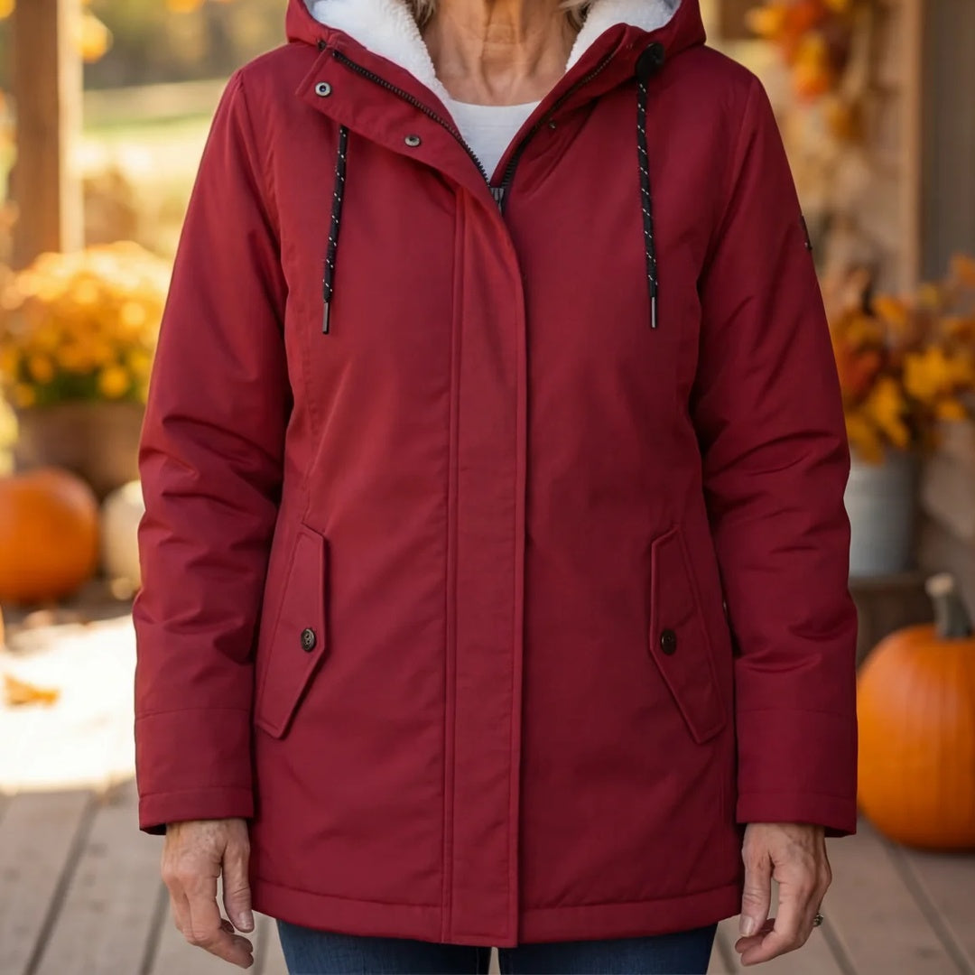 Cleo | Parka met fleecevoering en capuchon