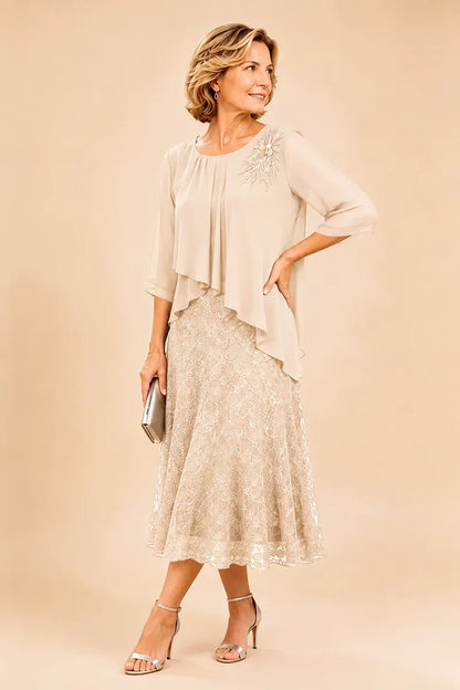 Celine - Chiffon Jurk