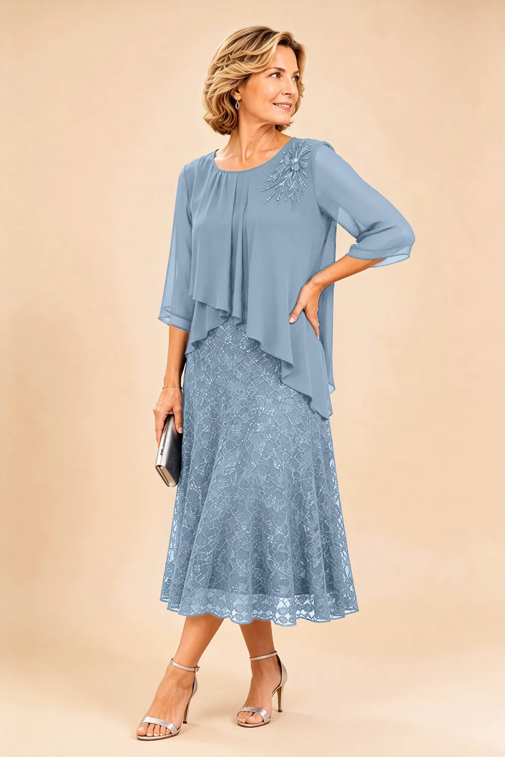 Celine - Chiffon Jurk