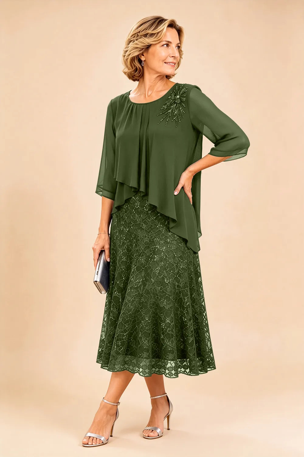 Celine - Chiffon Jurk