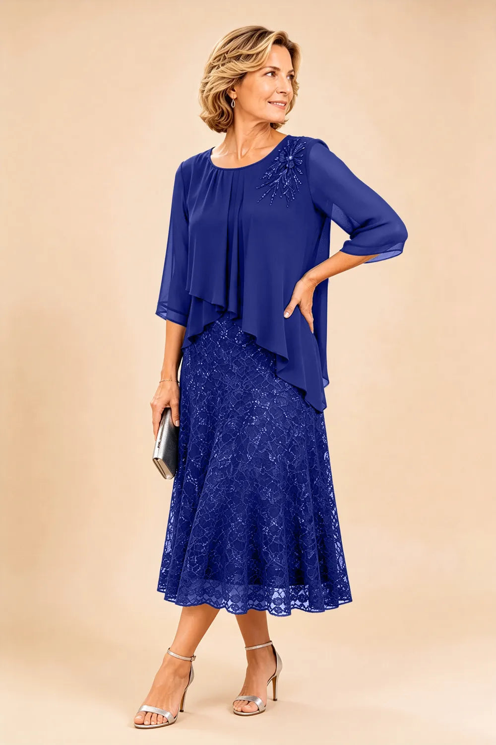 Celine - Chiffon Jurk