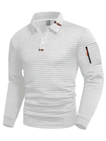 Dennis™ | Klassieke polo met lange mouwen